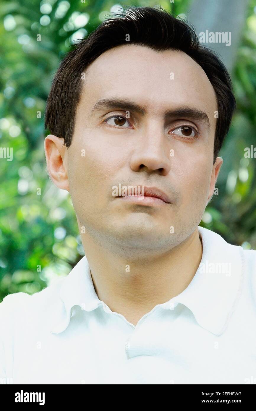 Mature black male looking away hi-res stock photography and images - Alamy