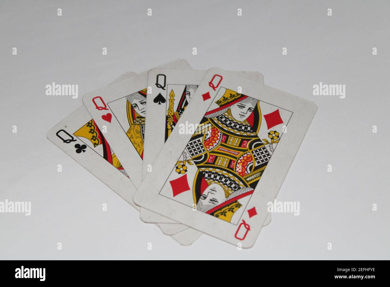 Clubs Suit Vintage Playing Cards, Set include Ace, King, Queen, Jack and  Ten - isolated on white Stock Photo - Alamy
