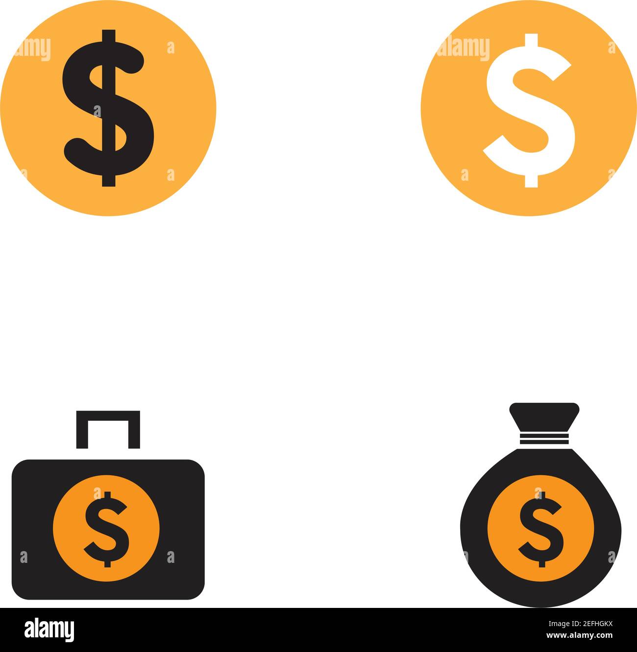 dollar money vector icon illustration design template - vector Stock Vector