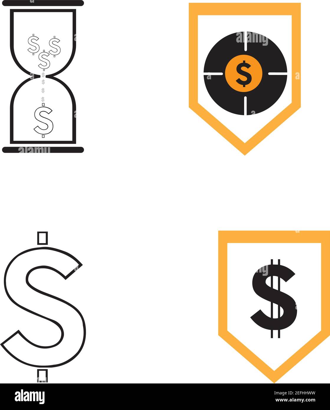 dollar money vector icon illustration design template - vector Stock ...