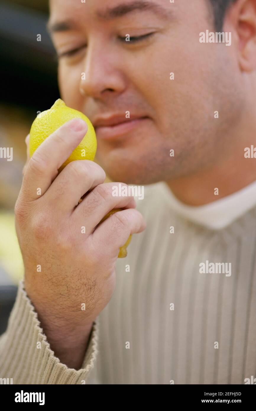 Woman smelling man neck hires stock photography and images Alamy