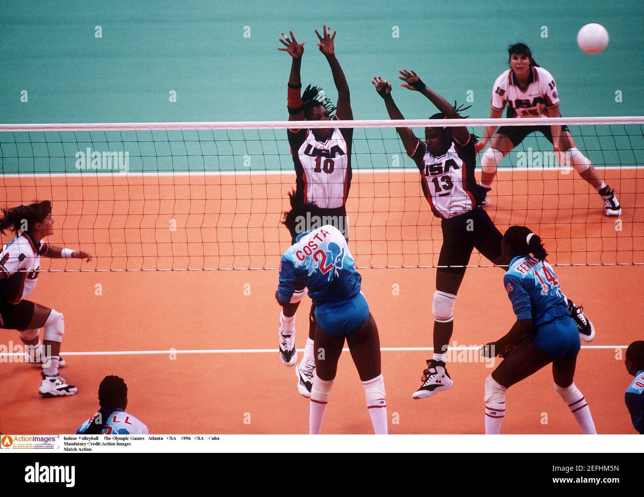 Atlanta olympic games volleyball hires stock photography and images