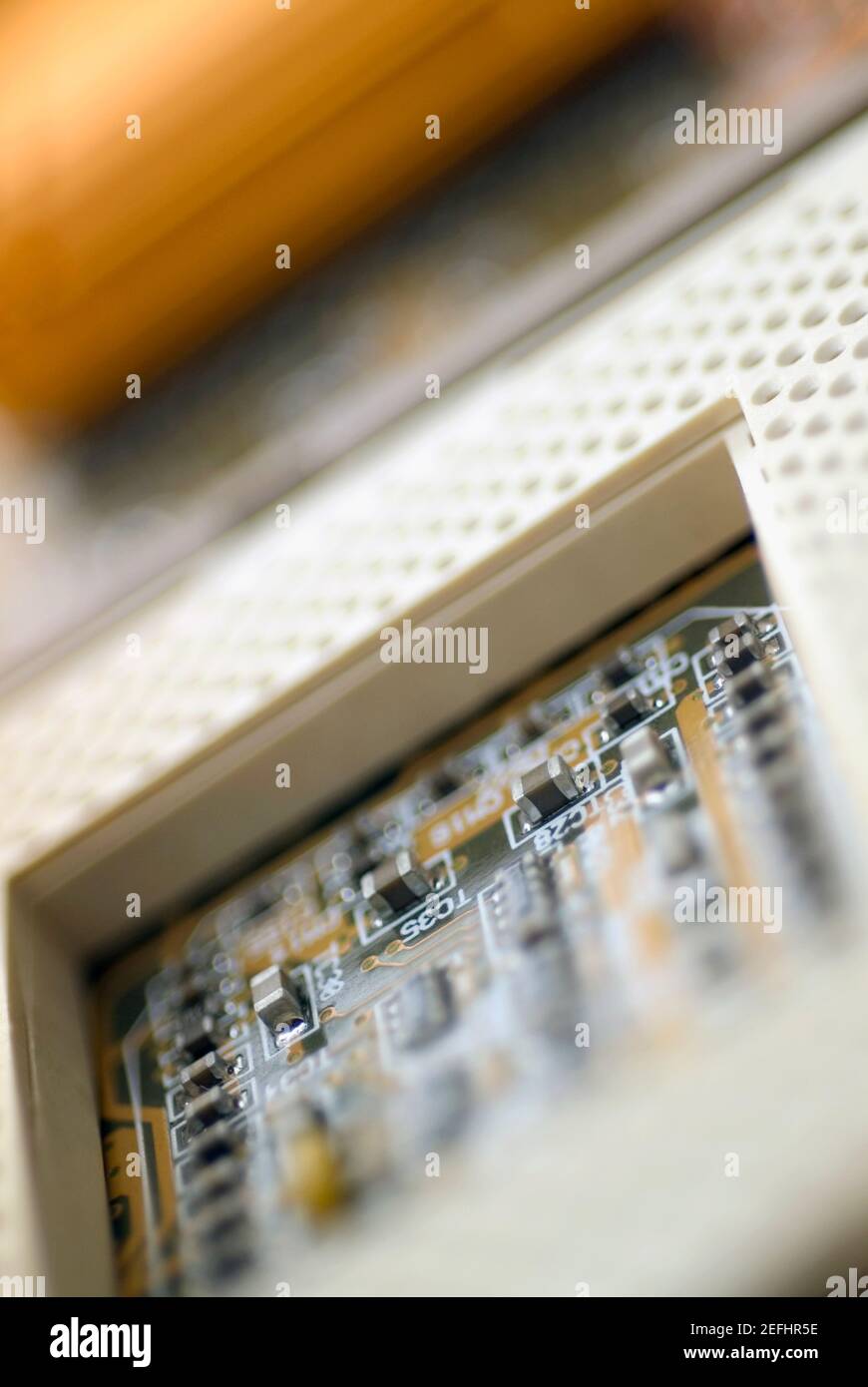 Bokeh electronic circuit close hi-res stock photography and images - Alamy