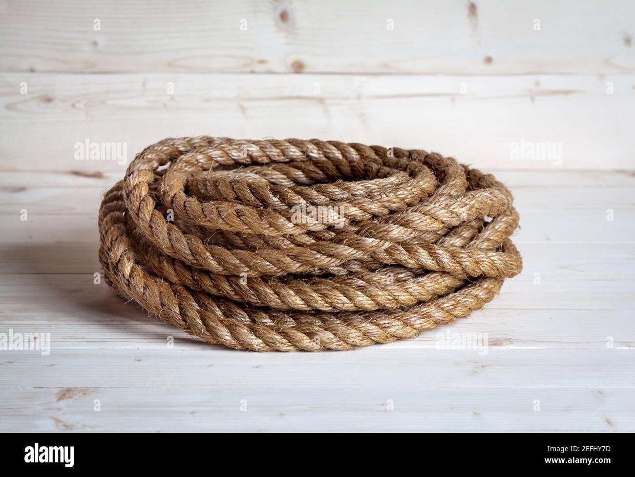 Wood With Ropes White wood with rope background and Stock Photo - Alamy