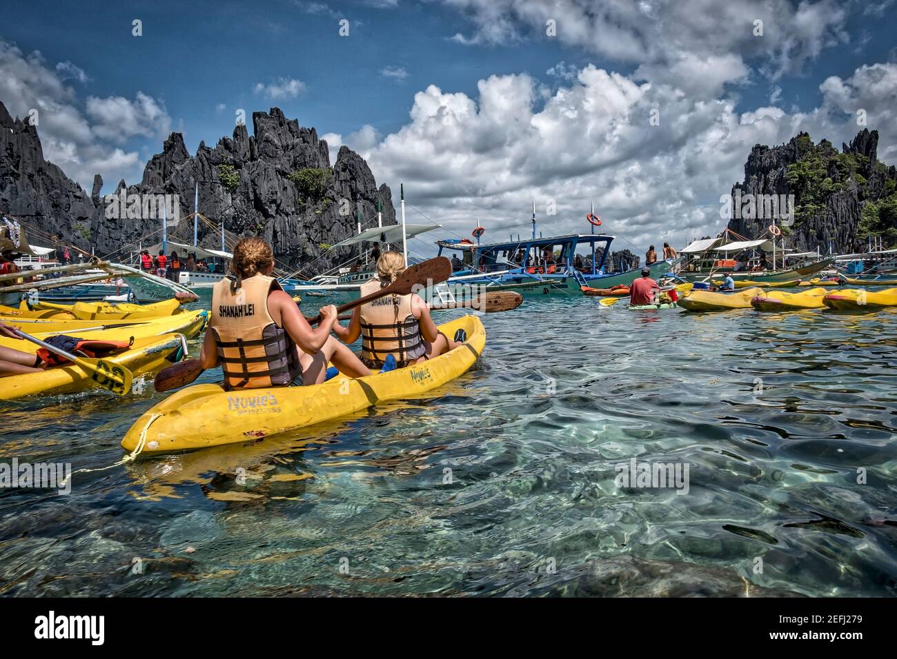 ElNido, El Nido, Palawan, Philippines, island, sea, paradise Stock