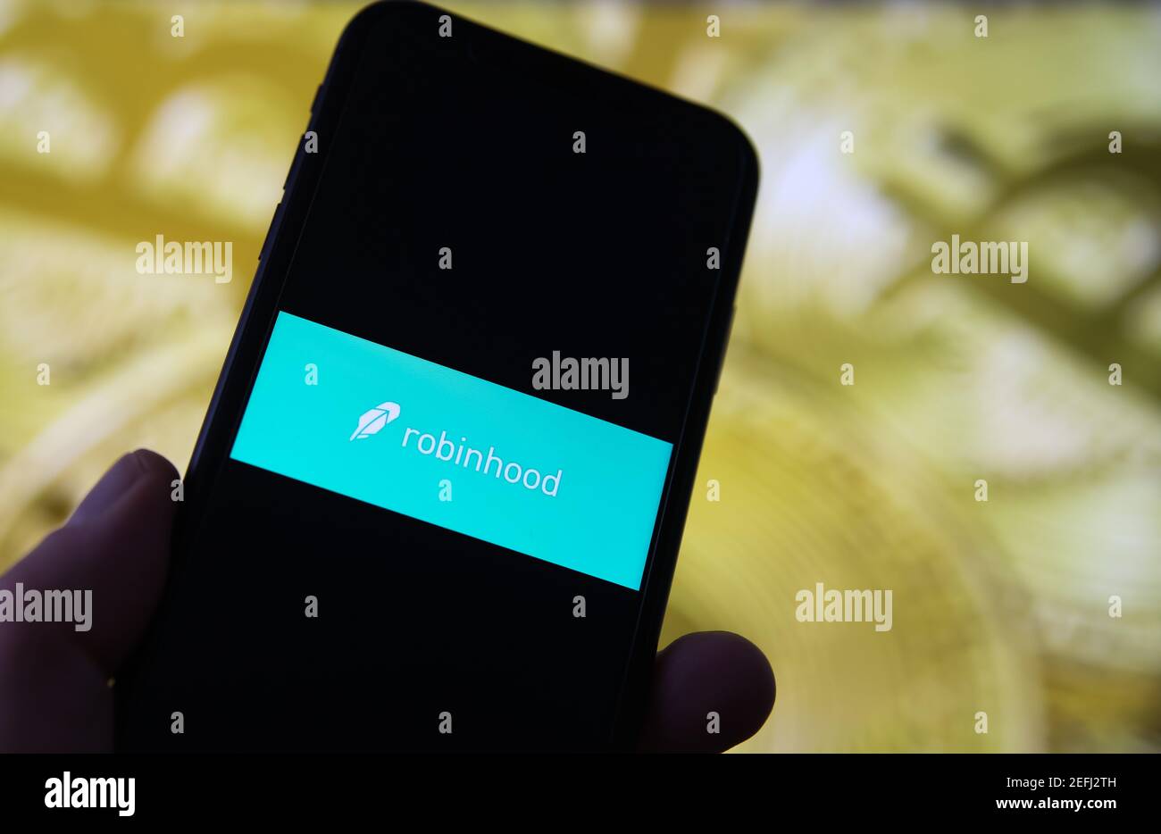 Robinhood app hi-res stock photography and images - Alamy