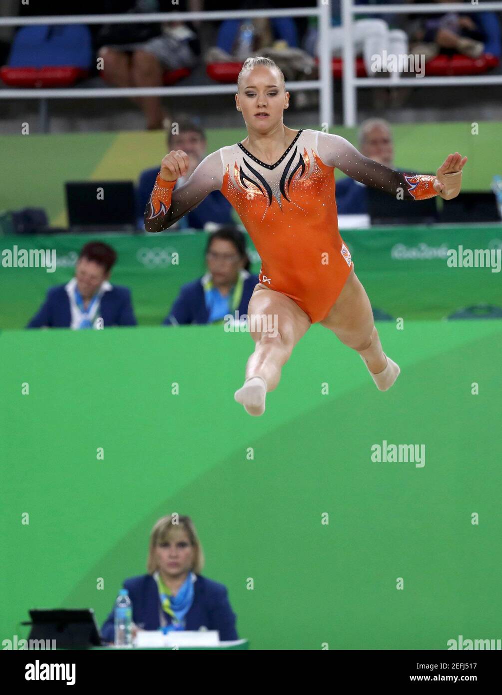 16 Rio Olympics Artistic Gymnastics Final Women S Team Final Rio Olympic Arena Rio De Janeiro Brazil 09 08 16 Lieke Wevers Ned Of The Netherlands Competes On The