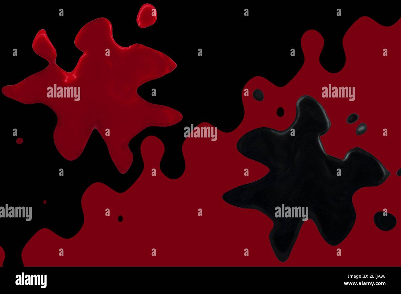 Red and black abstract background Stock Photo