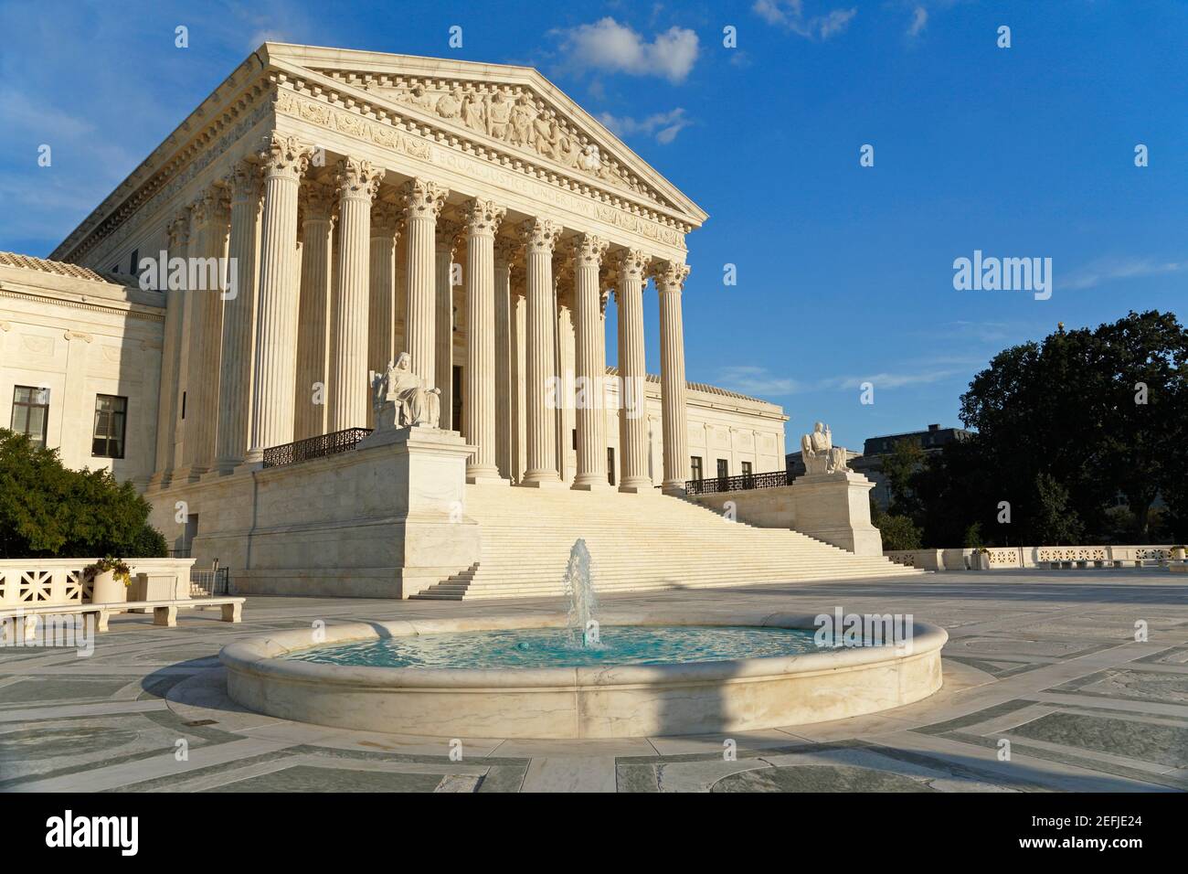 United States Supreme Court, Washington DC Stock Photo