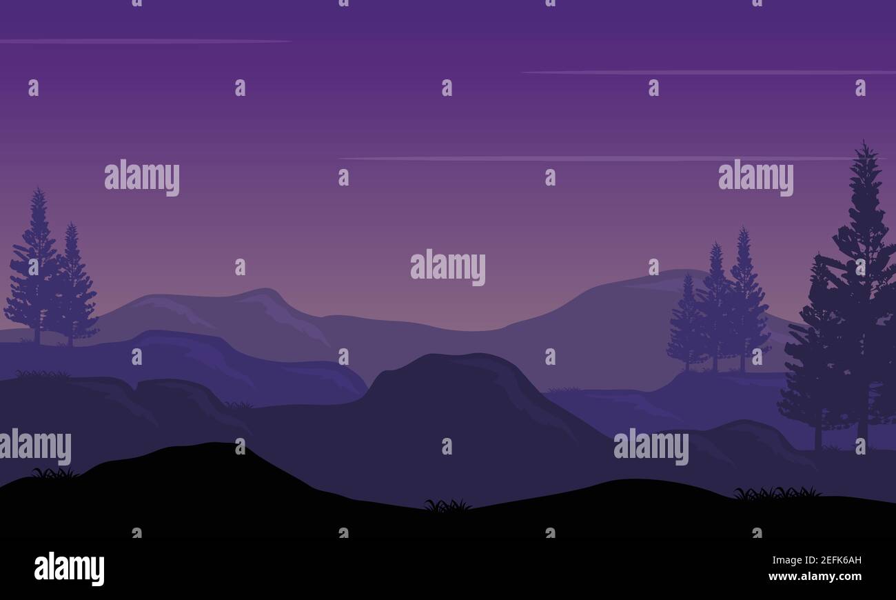 Stunning views of the city skyline Stock Vector Images - Alamy