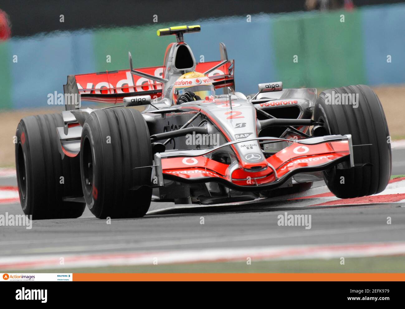 Formula One - F1 - French Grand Prix 2007 - Magny-Cours, France - 29/6/07  McLaren Mercedes MP4-22 driver Lewis Hamilton in action during testing  Mandatory Credit: Action Images / Crispin Thruston Livepic Stock Photo -  Alamy