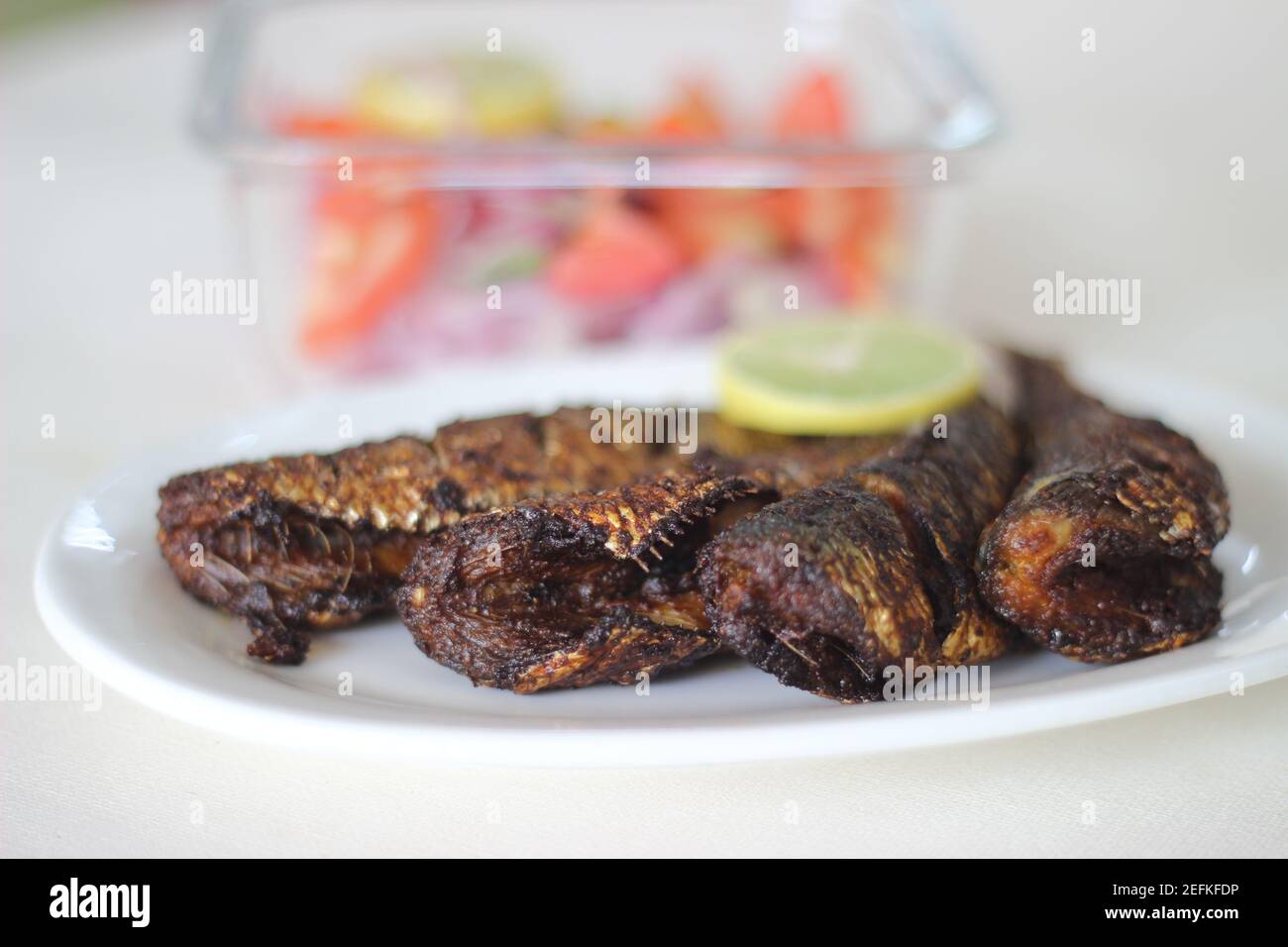 Sardines fry is a traditional Kerala fish dish served for lunch. It is