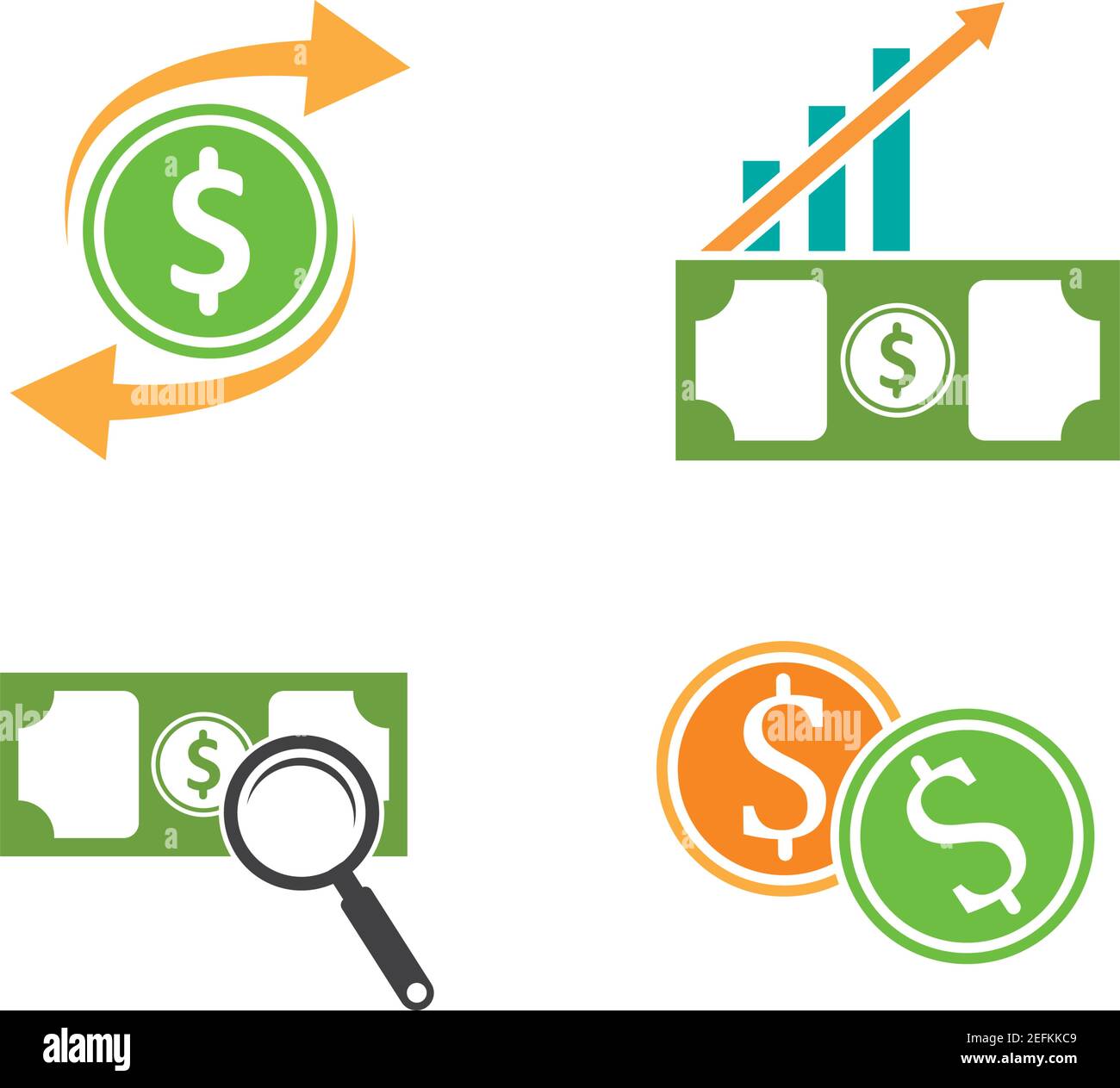 money logo icon vector illustration design Stock Vector Image & Art - Alamy
