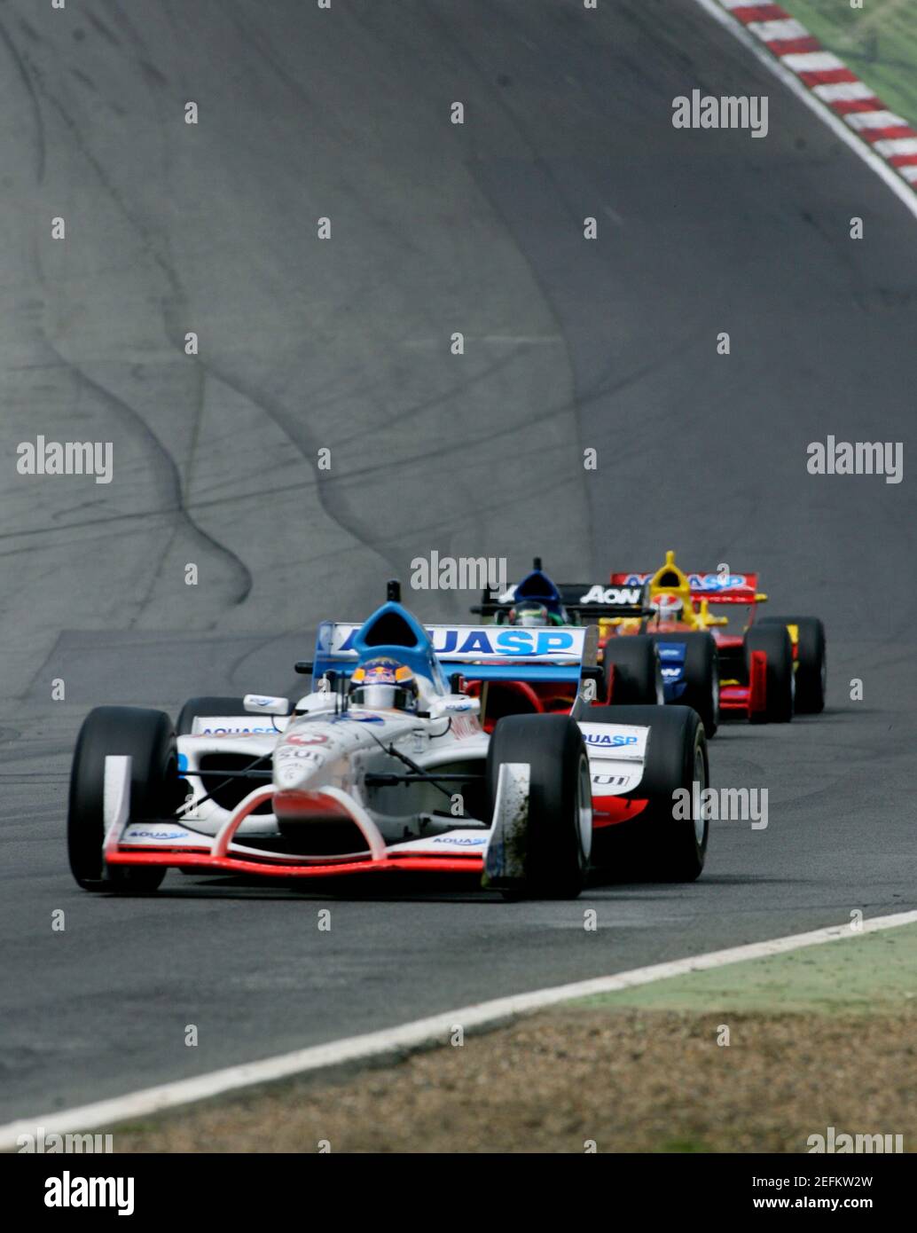 Motor Sport - A1 British Grand Prix - Brands Hatch - 4/5/08 Team Switzerland  driver Neel Jani during A1GP Sprint Race Mandatory Credit: Action Images /  Lee Mills Stock Photo - Alamy