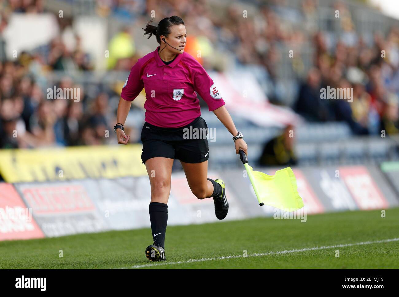 Assistant referee lisa rashid hi-res stock photography and images - Alamy