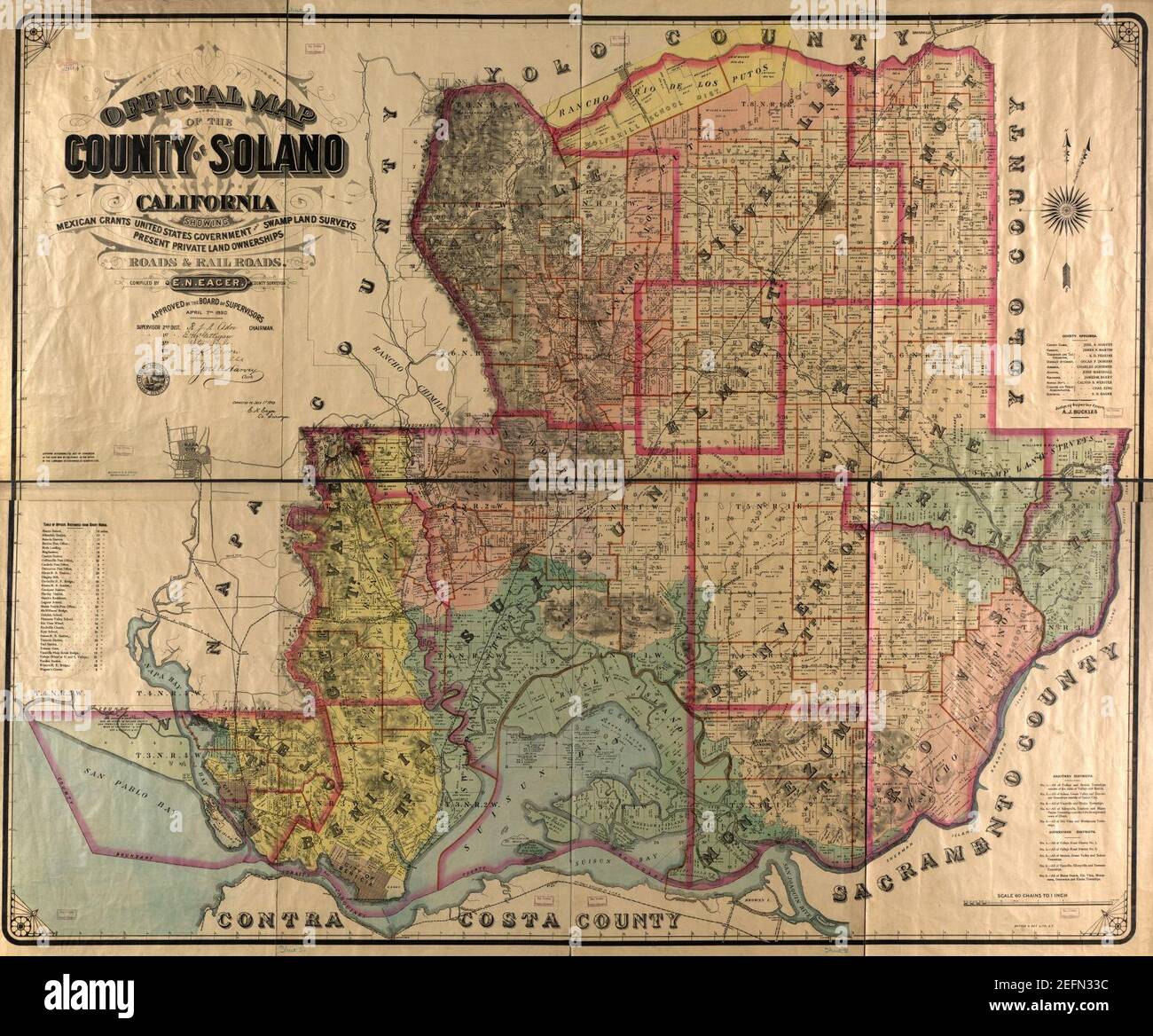Map of the land grants hires stock photography and images Alamy