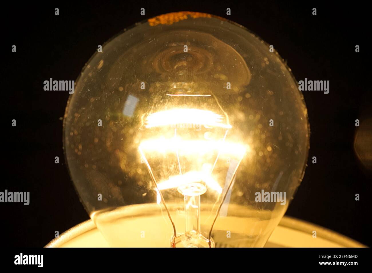 a Incandescent light bulb, light bulb lamp Stock Photo Alamy