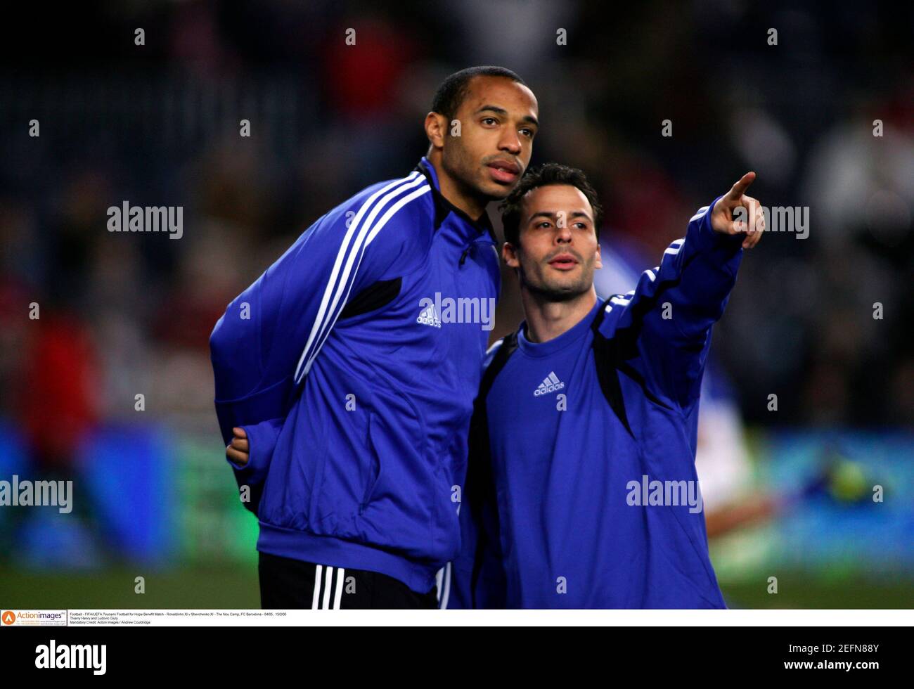 Football Fifa Uefa Tsunami Football For Hope Benefit Match Ronaldinho Xi V Shevchenko Xi The Nou