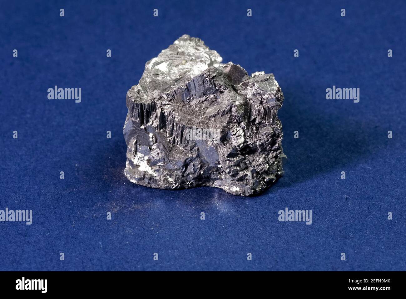 A piece of antimony, chemical and physical experiments on pure antimony