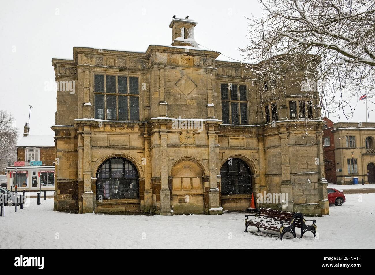 The Market House in Rothwell Kettering District Northamptonshire UK