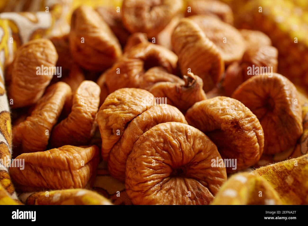 Turkish Dried figs Stock Photo