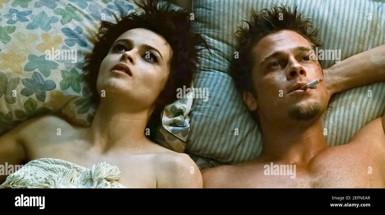 Brad Pitt and Helena Bonham Carter in a scene from the (C)Twentieth Century...