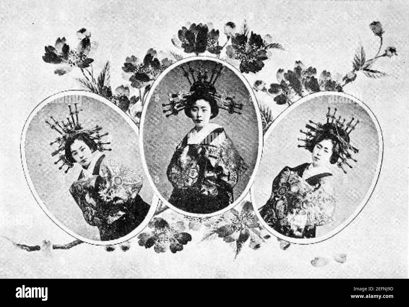 Oiran Black and White Stock Photos & Images - Alamy