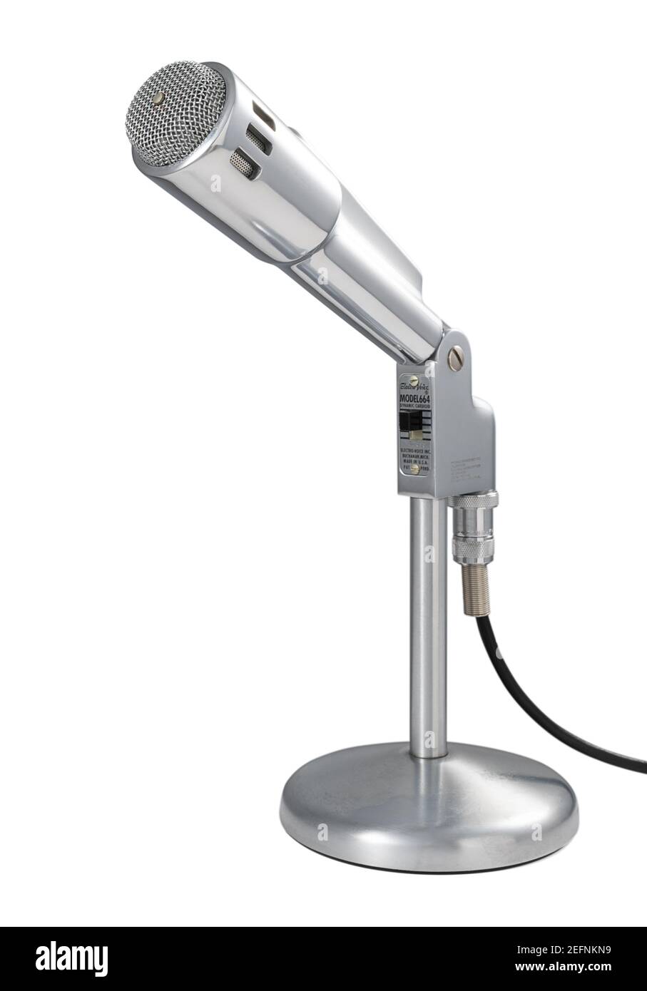 ElectroVoice 664 microphone, from the 1960s Stock Photo Alamy