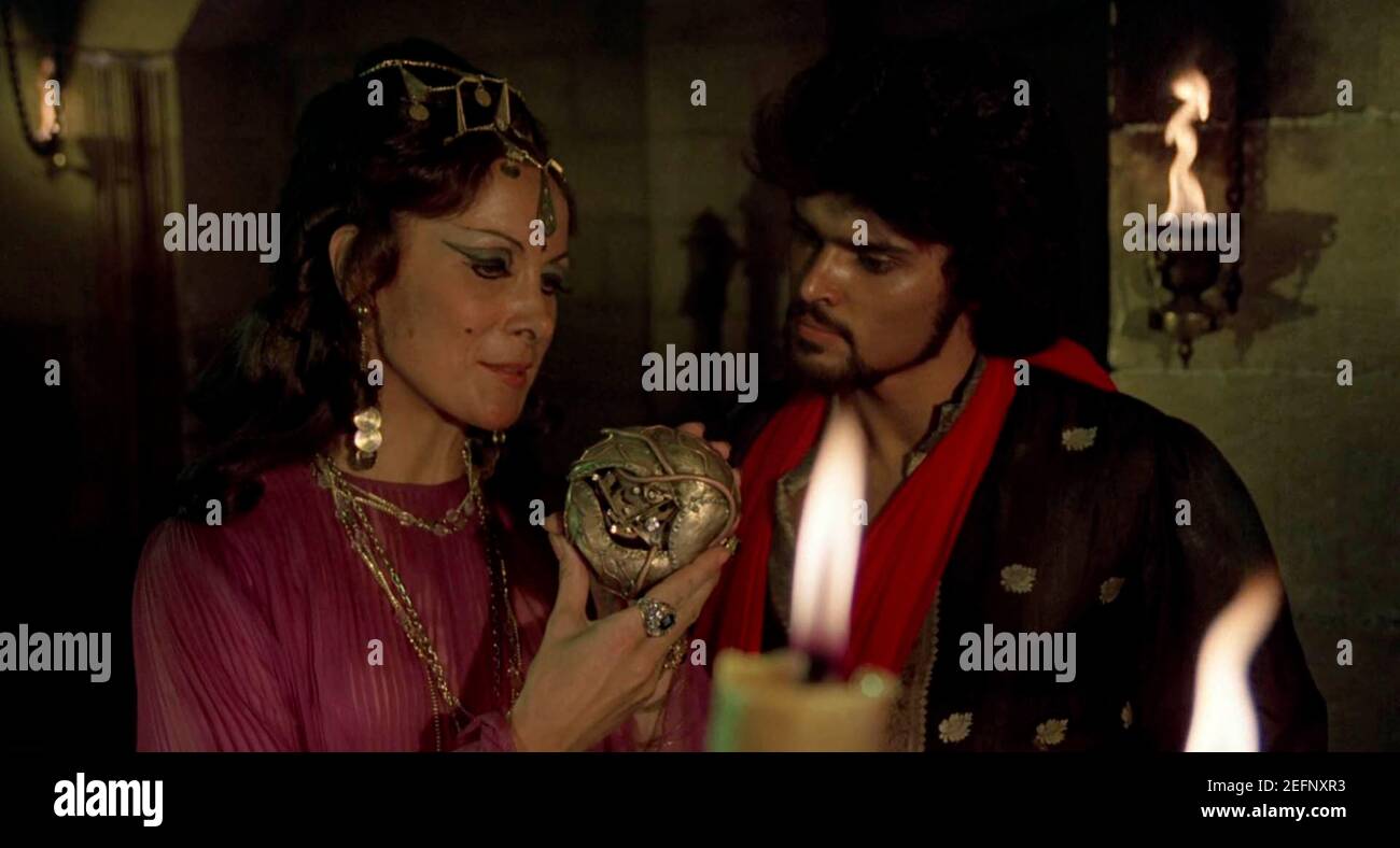 London Uk Margaret Whiting And Kurt Christian In A Scene In C Andor Films Columbia Pictures Sinbad And The Eye Of The Tiger 1977 Director Sam Wanamaker Writers Roy Harrhausen And Beverley Cross Source One