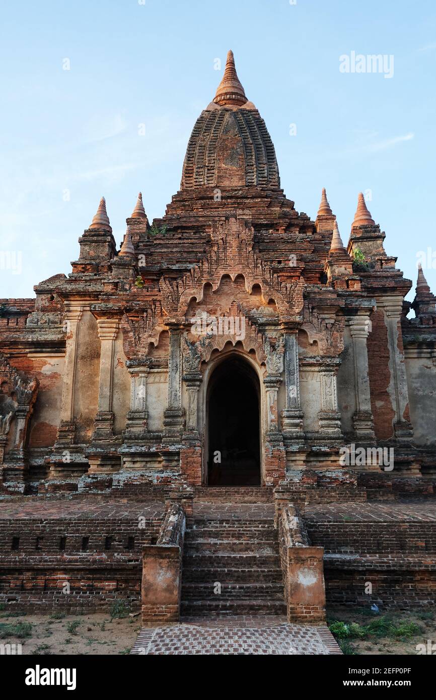 A temple in the Bagan Archaeological Zone, Myanmar Stock Photo - Alamy