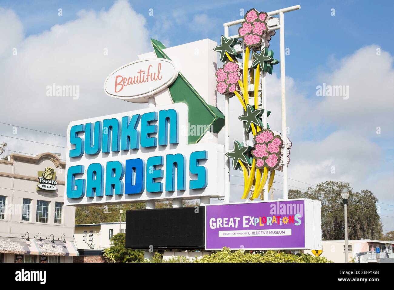 Sunken gardens petersburg hi-res stock photography and images - Alamy