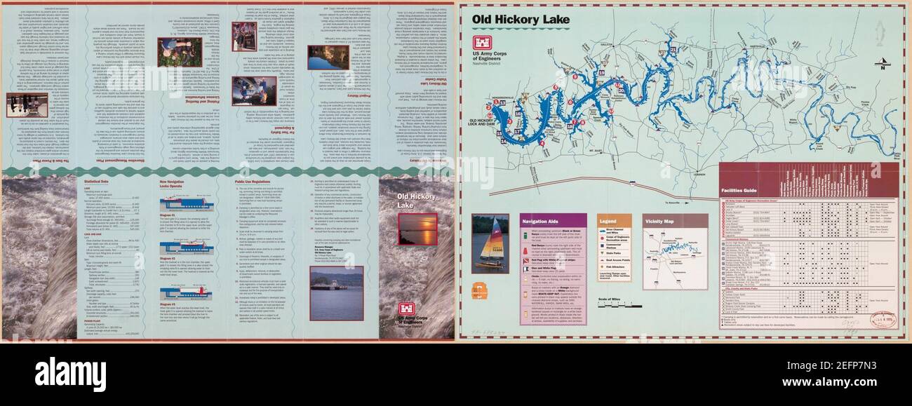 Old Hickory Lake Stock Photo Alamy