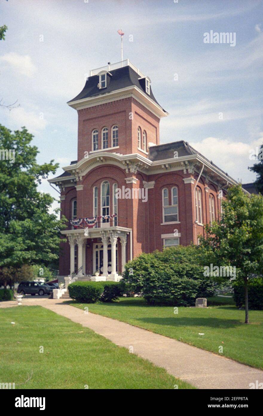 Old Iroquois County Courthouse Stock Photo Alamy