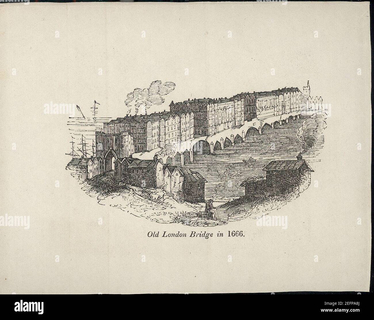 Old london bridge 1666 hires stock photography and images Alamy