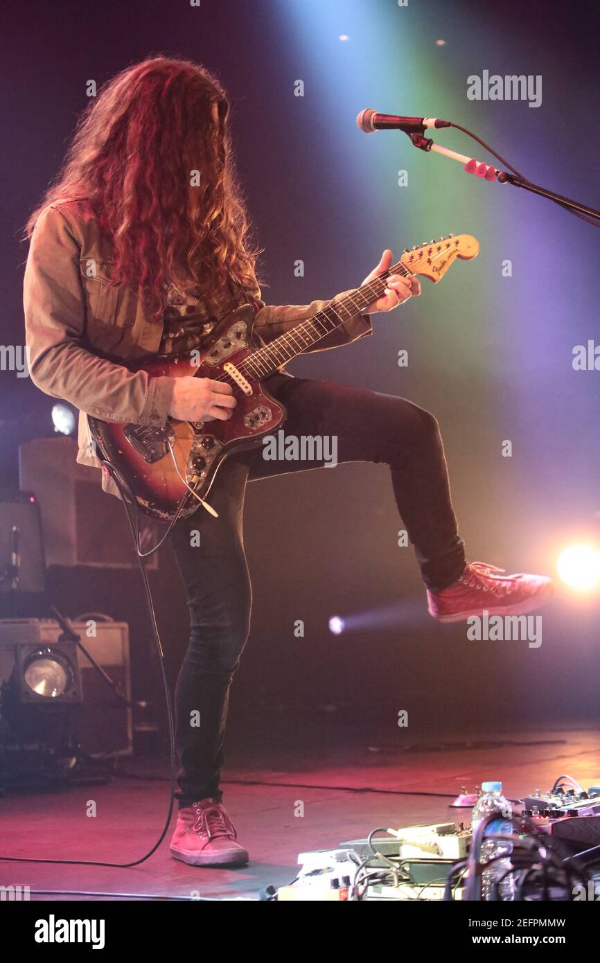 Kurt Vile and the Violators performing live on stage at the Roundhouse ...