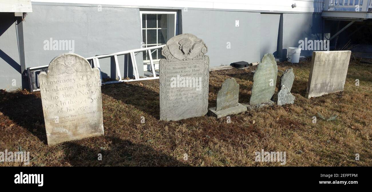 Older graves Spencertown Cemetery Austerlitz, New York Stock Photo Alamy