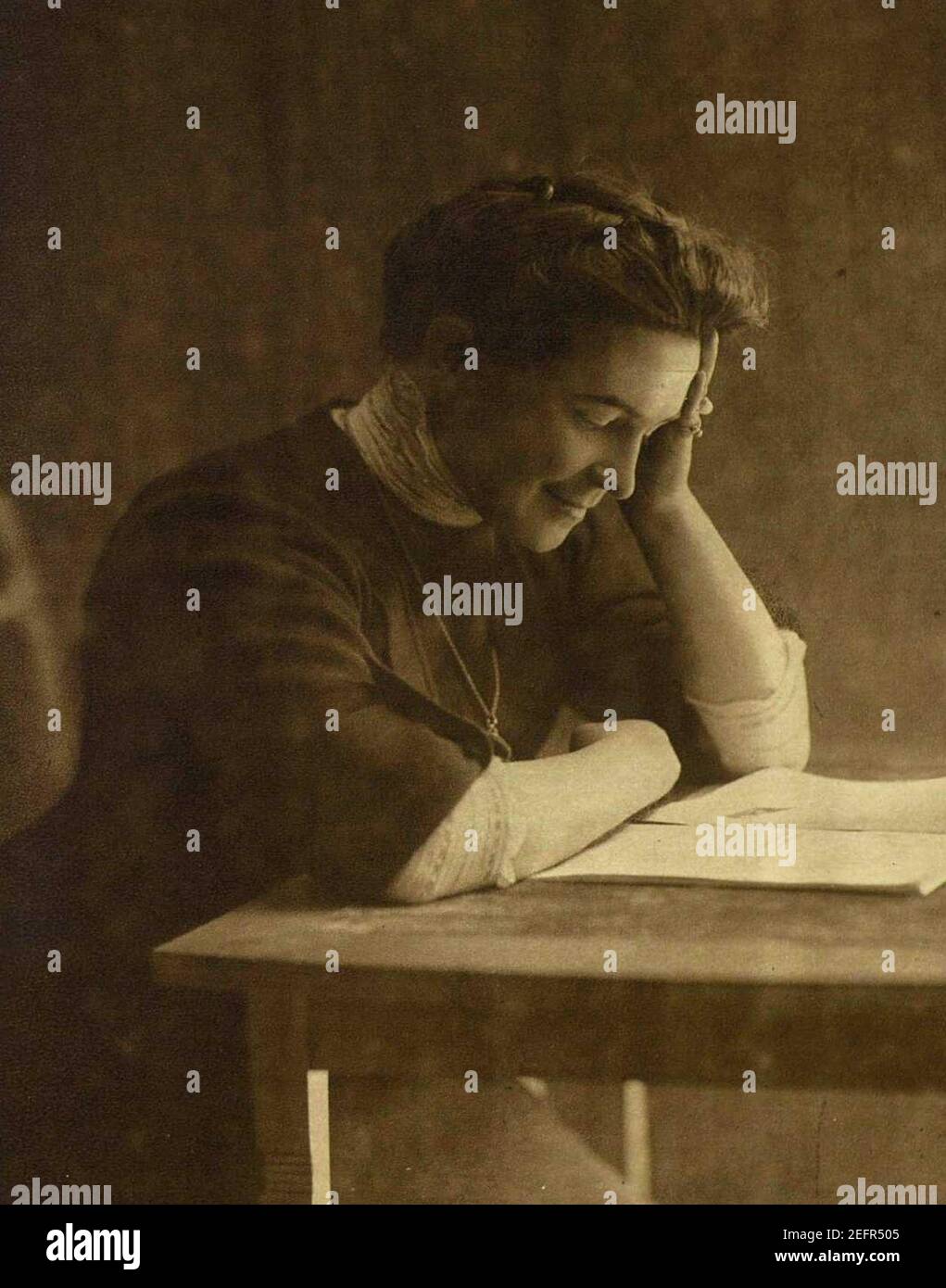Olga Knipper 1912 Stock Photo Alamy