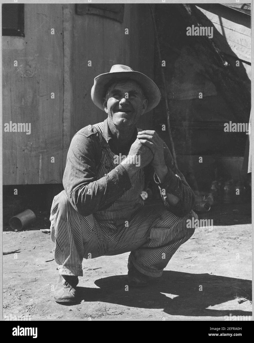 Olivehurst, Yuba County, California. Farmer, Born in Illinois, Farmed