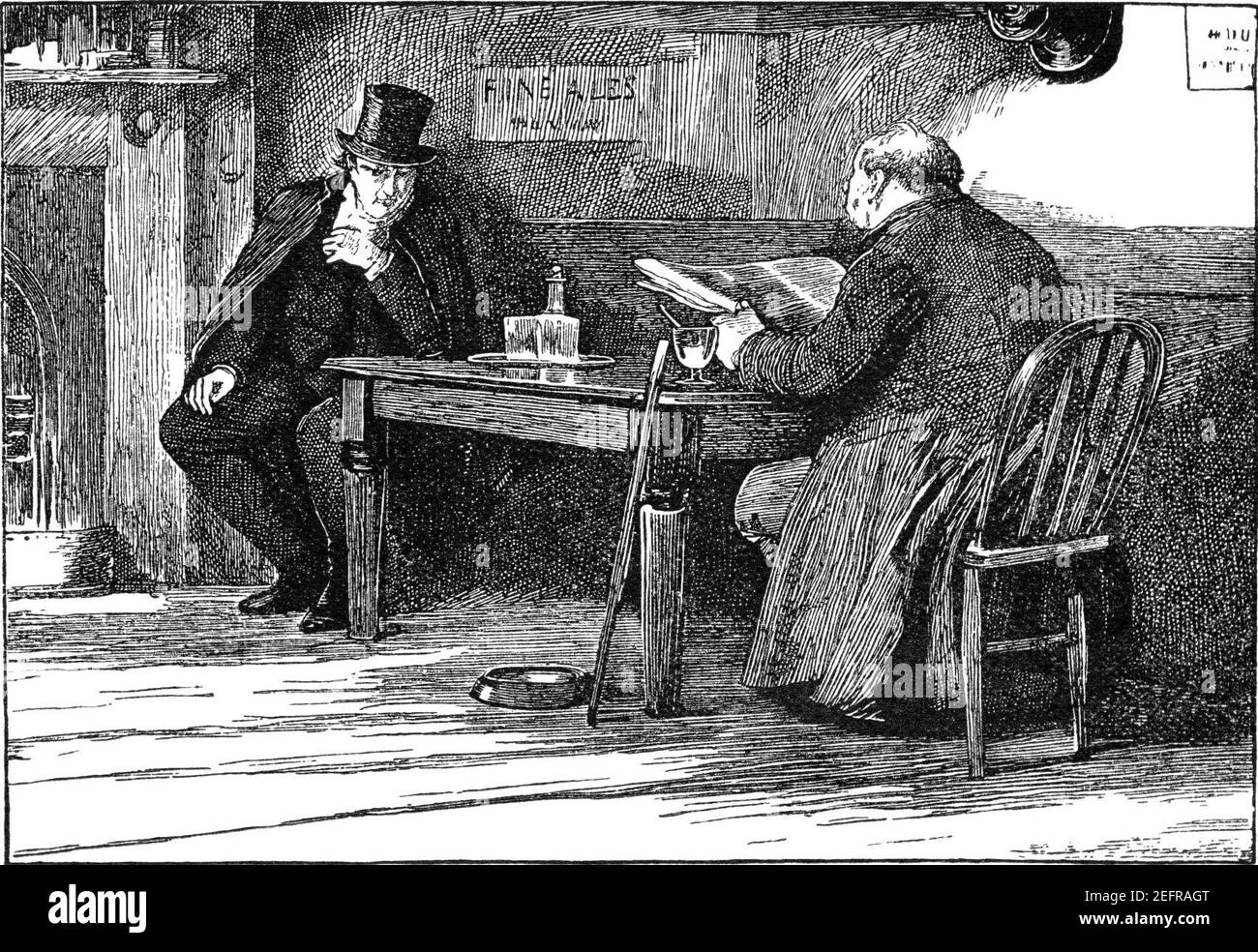 Oliver Twist - Samhällsroman - Sida 179. Stock Photo