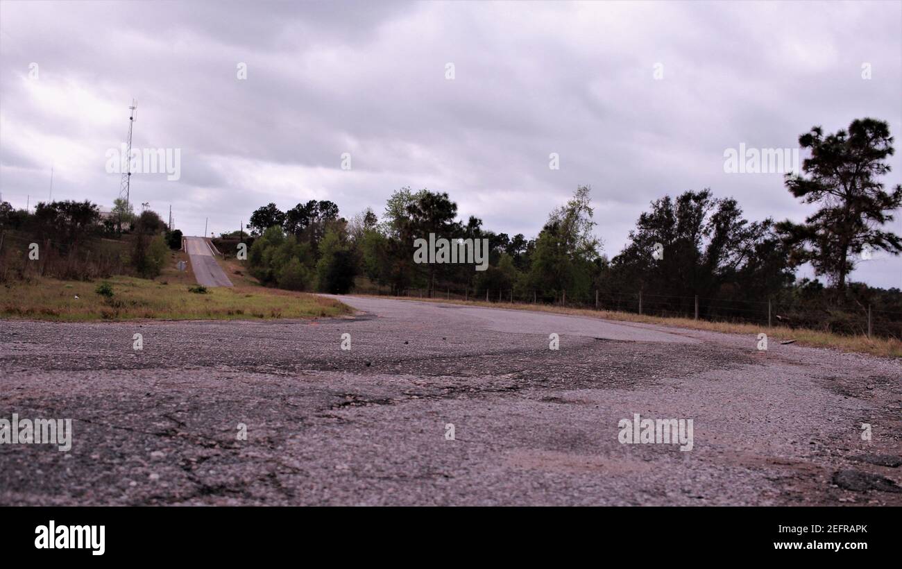 Low angle road Stock Photo - Alamy