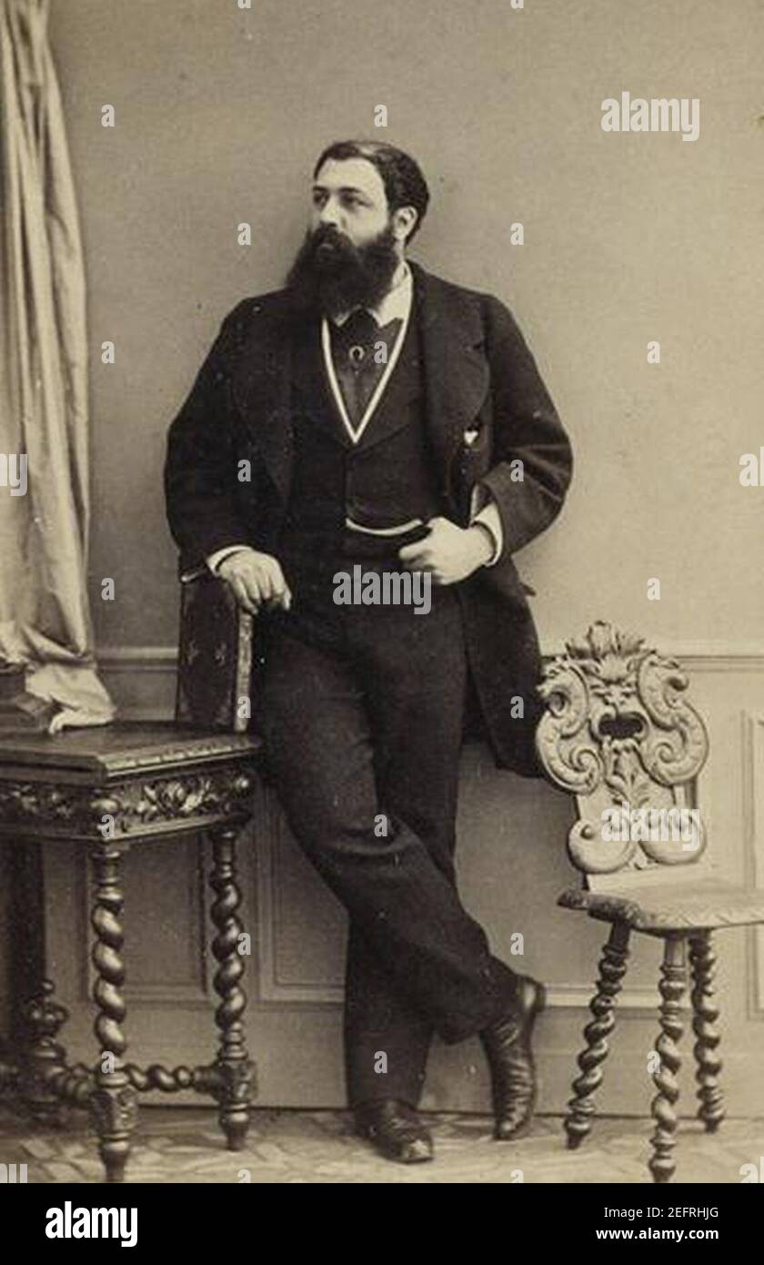 Olympe Aguado (autoportrait Stock Photo Alamy