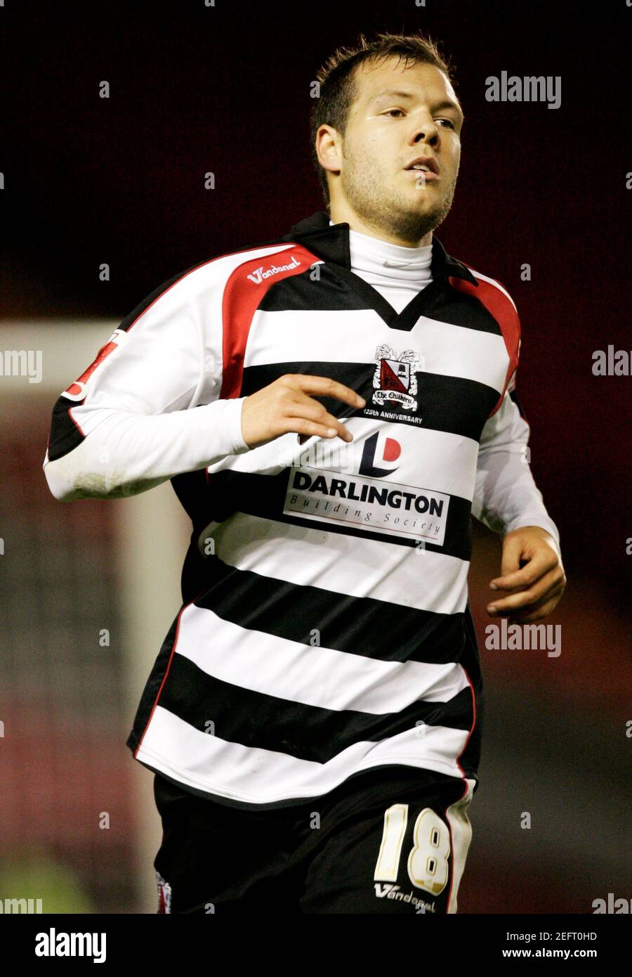 Football - Stock - 08/09 - 7/10/08 Franz Burgmeier - Darlington Mandatory  Credit: Action Images / Lee Smith Stock Photo - Alamy