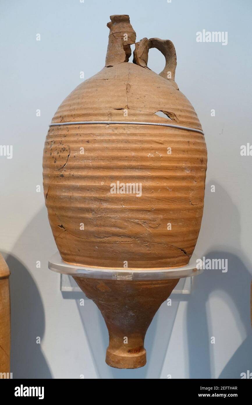 One-handled amphora, late 1st century AD, 1995.10.5 - Stock Photo