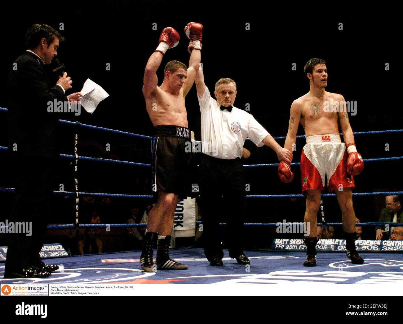 Boxing - Chris Black vs Geraint Harvey 
