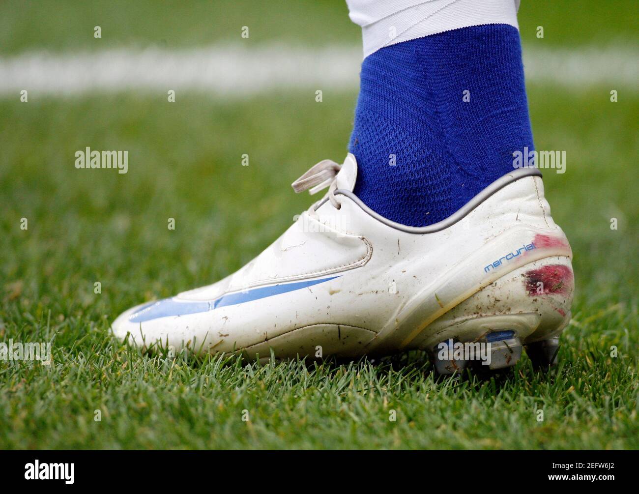 Football - Leicester City v Northampton Town - Coca-Cola Football League  One - The Walkers Stadium - 08/09 , 25/10/08 Nike Football Boot Mandatory  Credit: Action Images / Andrew Boyers Stock Photo - Alamy