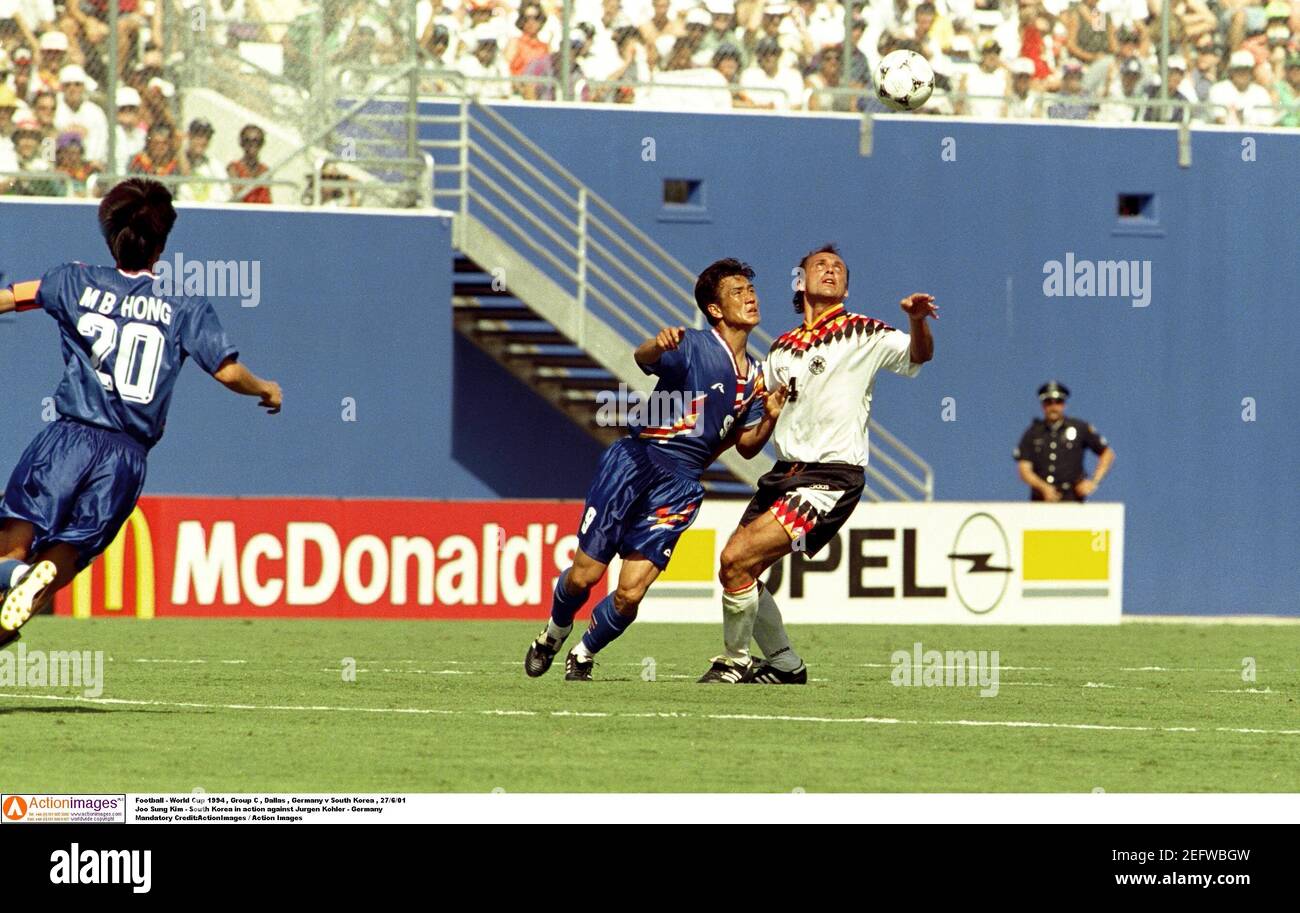 6 germany v korea soccer world cup 94 hires stock photography and