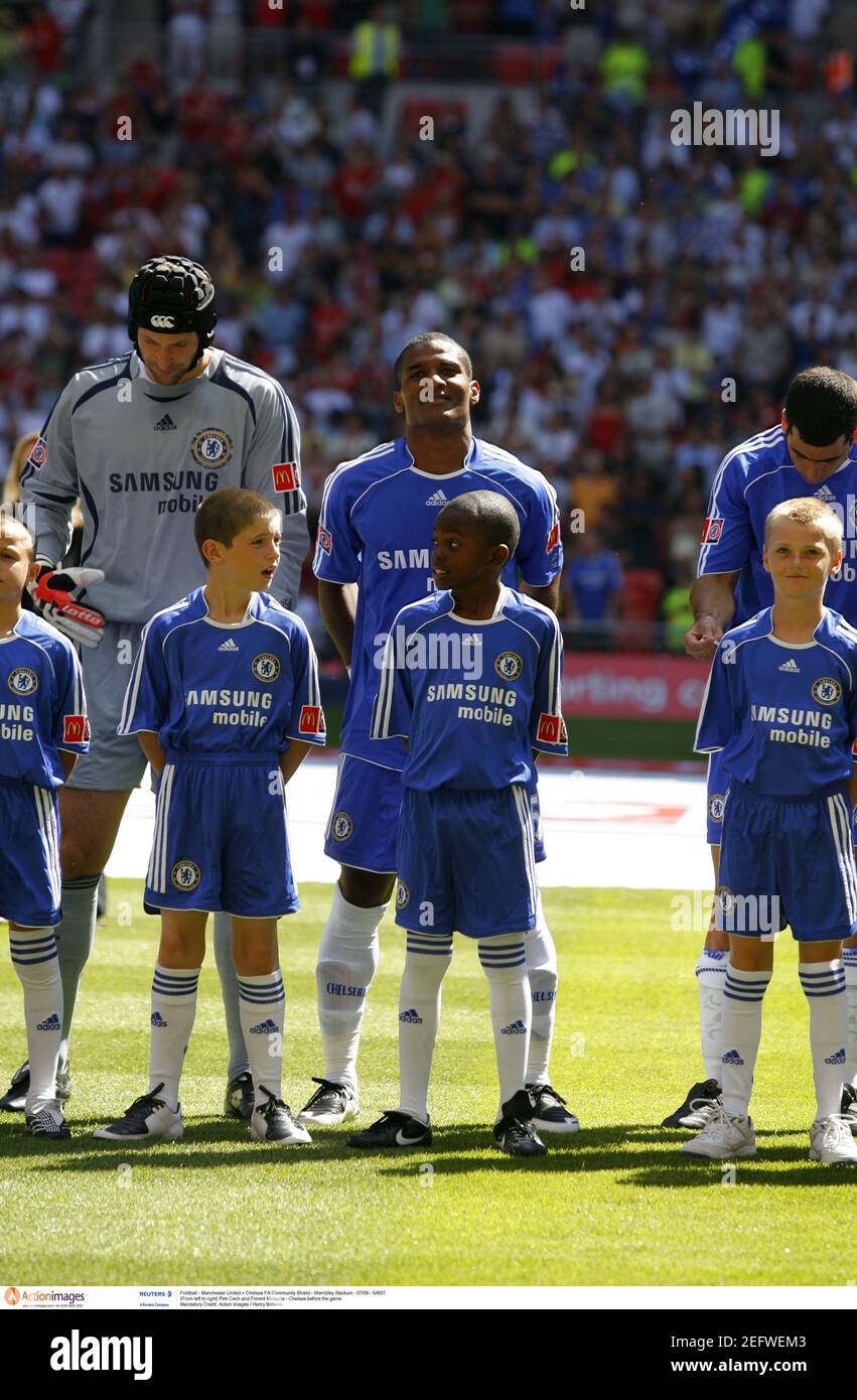 Football - Manchester United v Chelsea FA Community Shield - Wembley Stadium - 07/08 - 5/8/07 (From Football - Manchester United v Chelsea FA Community Shield - Wembley Stadium - 07/08 - 5/8/07 (From