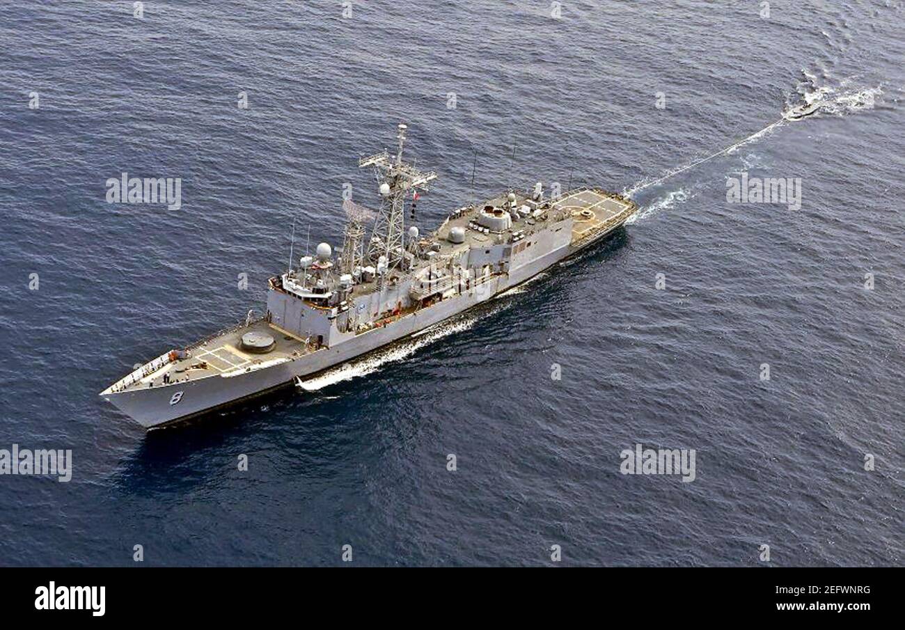 Operations of USS McInerney Stock Photo Alamy