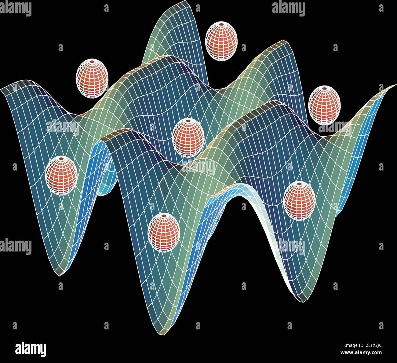 Optical lattice (5940501541 Stock Photo Alamy