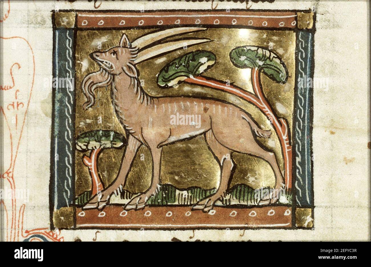 Orix - Der naturen bloeme - Jacob van Maerlant - KB KA 16 - 066r b1 ...